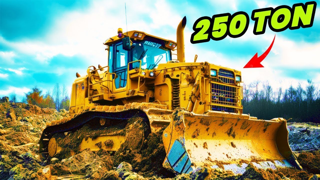 The 5 Largest and Most Powerful Bulldozers in the World in 2024