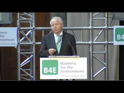 Björn Stigson's opening speech at the B4E Summit