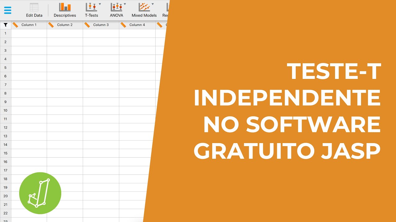 Teste-t independente no software gratuito JASP