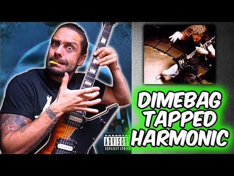Dimebag Tapping EVERYBODY Plays WRONG ⚡ I'm Broken | Mini Licks #23