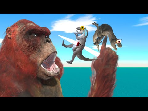 Escape From 3 Mistery Monster And Reach Portal Evolution to Save Godzilla Evolved - ARBS