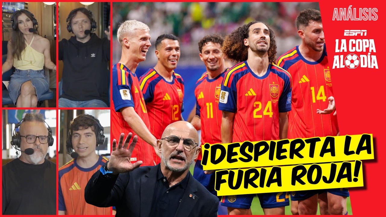 ESPAÑA regala un ESPECTÁCULO de GOLES y LUIS de la FUENTE se reivindica | La Copa al Día