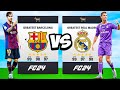 All Time Barcelona Vs All Time Real Madrid