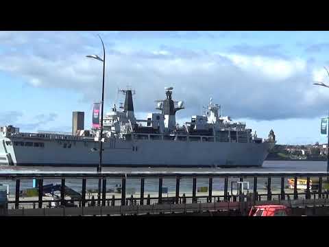 HMS Albion (River Mersey) 2nd October 2019