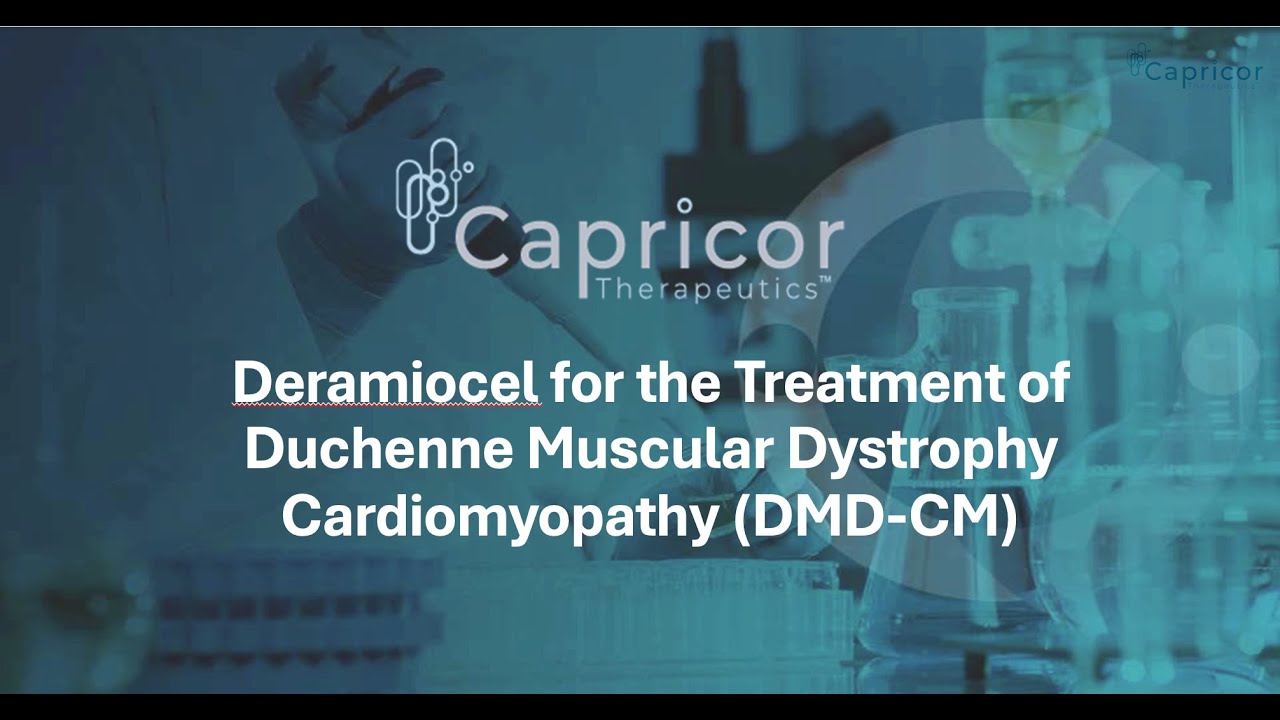 Webinar: Capricor - Regulatory Update & Clinical Insights on Deramiocel for Duchenne Cardiomyopathy