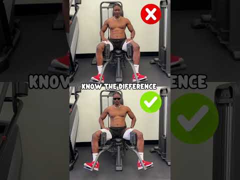 Know the difference! Abductor machine #motivation #musclebuliding #gymworkout #aesthetic #gym