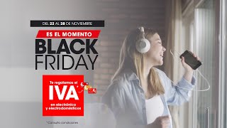 Eroski Black Friday. Te regalamos el IVA en electrónica y electrodomésticos anuncio