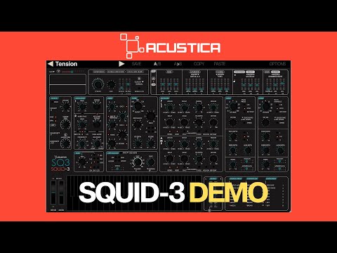 Introducing...SQUID-3 by Acustica Audio | Quick No-Talk Synth Demo