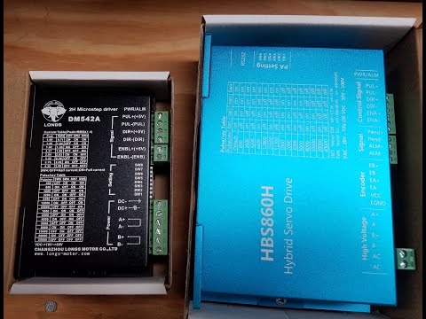 Closed Loop vs. Open Loop Stepper Motor Driver (HBS860H vs. DM542A)