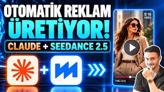 Reklamları Otomatik Üreten AI Aracı Yaptım! | Claude + BytePlus Seedance 2.5