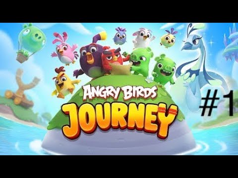 (Angry Birds Journey)(Part 1) Gameplay Walkthrough of Chapter 1 Ancient Ruins levels 11-15