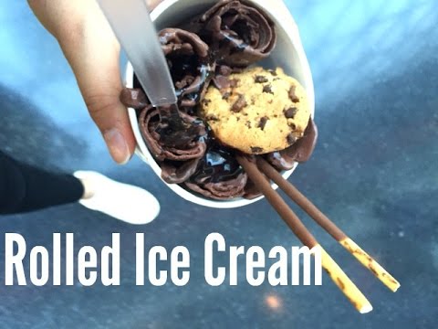 Rolled Ice Cream l Frankfurt l Cinelli's