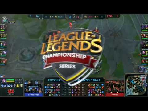 EU LCS Spring: G2 vs. FNC - Syndra is balanced