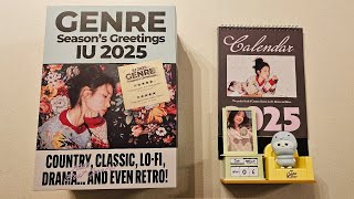 아이유 (IU) 2025 Season's Greetings Genre Calendar Unboxing