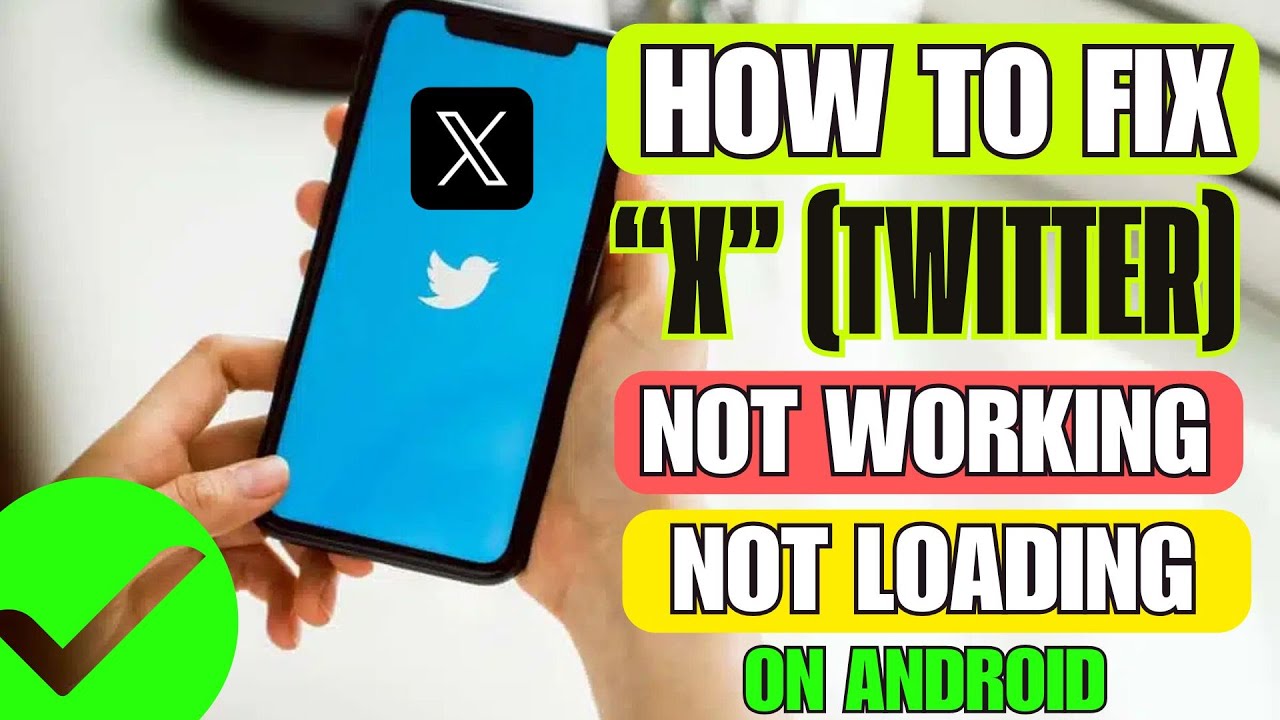 How to Fix X (Twitter) Not Working/Not Loading on Android Phones | #twitter