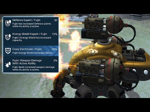 War Robots - I Turned My Fujin Into A “SUPER FUJIN” With Crazy Electrician Pilot Skill