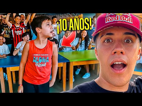 10-YEAR-OLD BOY HUMILIATES HIS RIVALS BY IMPROVISING 😯 *Davisito*