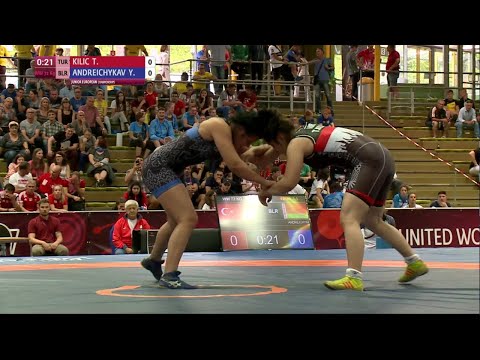 BRONZE WW - 72 kg: Y. ANDREICHYKAV (BLR) df. T. KILIC (TUR) by FALL, 4-0