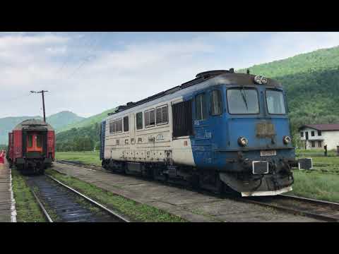 SNTFC R4135 CFR Class 60-1356-9 & Class 65-1300-6 shunting in Valea Vișeului Station 28/05/2019