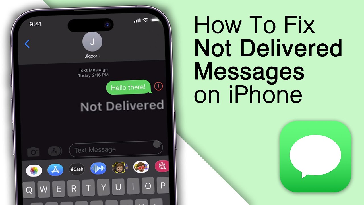 How To Fix Not Delivered Messages/Texts on iPhone! [2024]