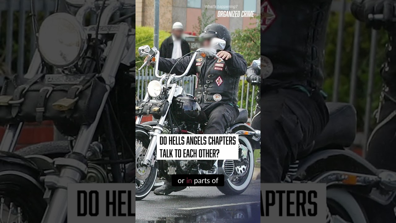 Do the Hells Angels chapters talk to each other?  #shorts