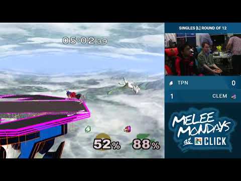Melee Mondays at Click #46 — Singles Losers Eighths — TPN vs Clem