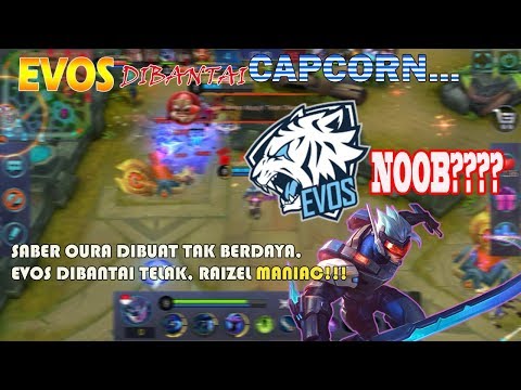 Evos Dibantai Capcorn dengan Skor Telak!!! (Oura Gak Berkutik sampe Raizel Maniac!!)