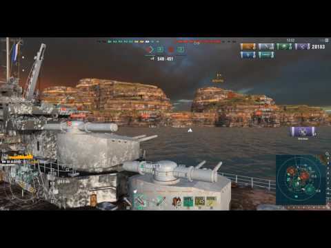 World of Warships 0.6.4.0: Algerie Battle 03