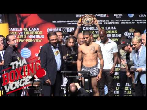 JuanMa Lopez vs Fransisco Vargas Weigh In