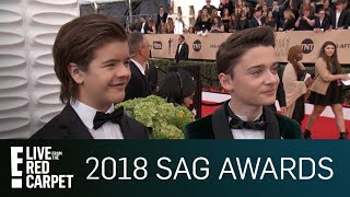 "Stranger Things" Stars Tease 'Fake' Show Plot Twist | E! Live from the Red Carpet