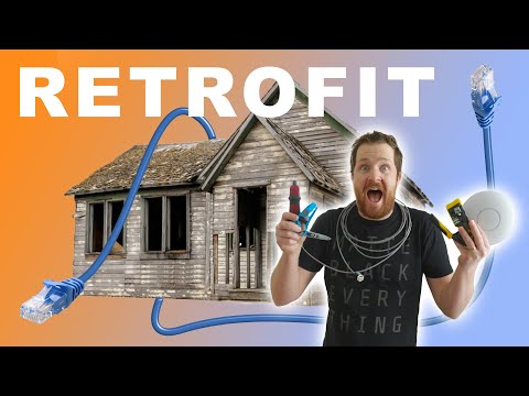 Adding 10 Gigabit Ethernet to my 129-Year-Old House!