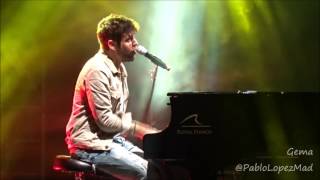 "Lluvia en el cristal" Pablo López en la Malagueta 09-07-16