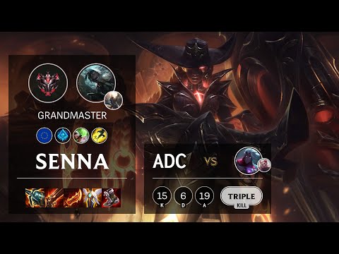 Senna ADC vs Varus - EUW Grandmaster Patch 11.4