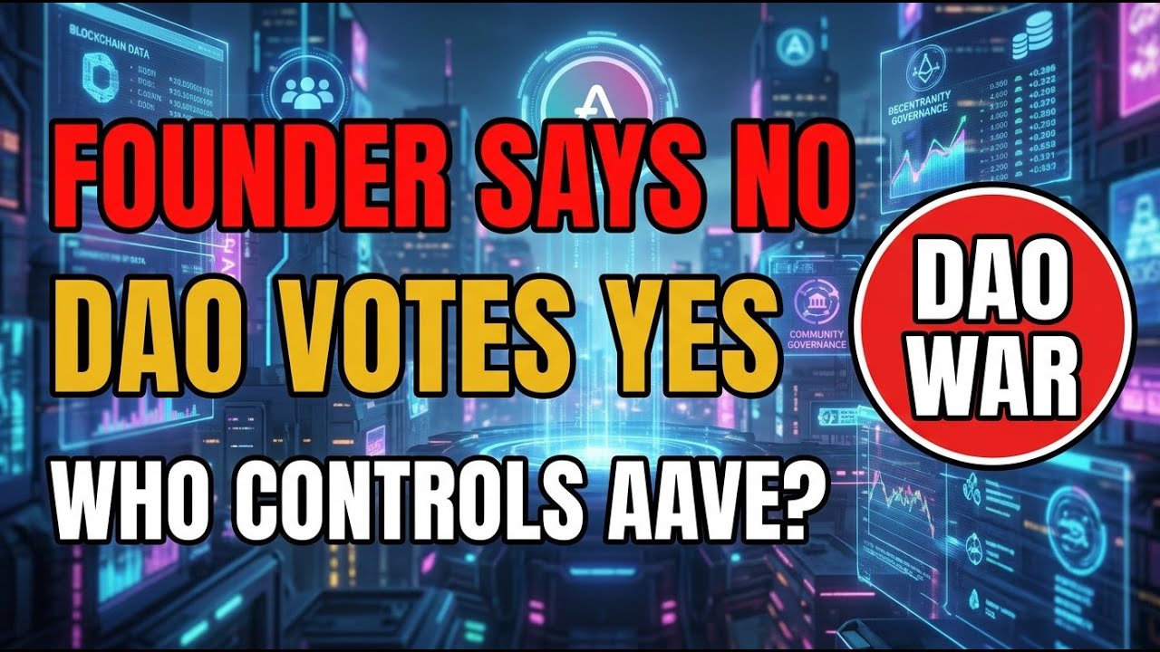 Founder vs. DAO | Aave's $25M Vote | Who Really Wins?