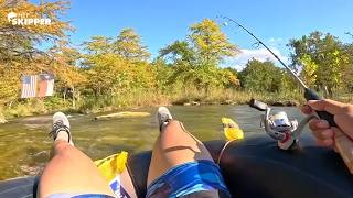 Stuck On a Tube For 6 Hours! (At least I had my fishing rod!)