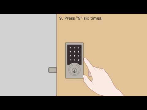 Weiser Keypad Lock Reset – Add or Delete Door Lock User Codes video thumbnail