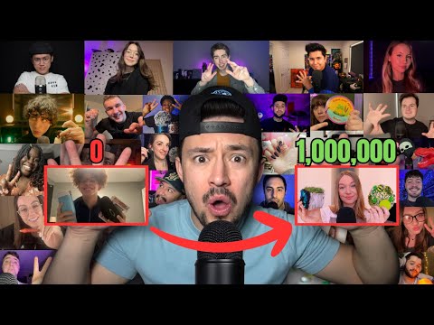 0 to 1,000,000 sub FAST ASMR Collab!