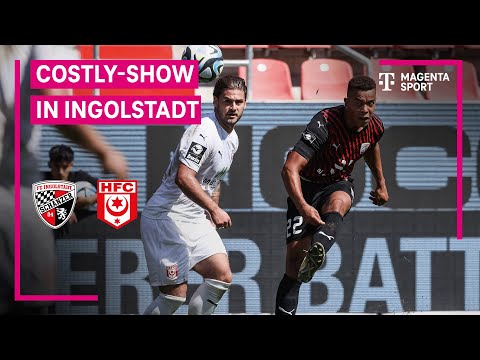 FC Ingolstadt 04 - Hallescher FC, Highlights mit Live-Kommentar | 3. Liga | MAGENTA SPORT