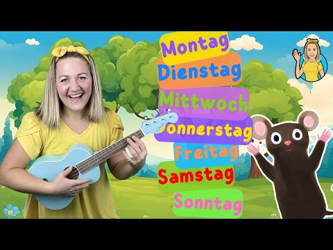 Lustiges Wochentagelied 🎶 | Singe die Wochentage mit Frau Collett