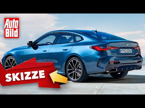 BMW 4er Gran Coupé (2021): Neuvorstellung - Skizze - Design - Info