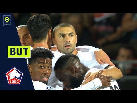 But Burak YILMAZ (25' pen - LOSC) FC LORIENT - LOSC LILLE (2-1) 21/22