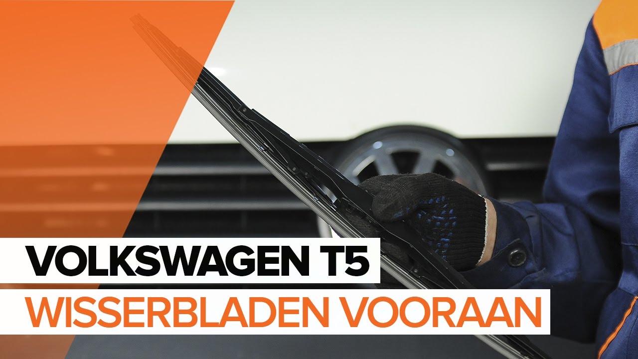 Hoe ruitenwissers vooraan vervangen bij een VW Multivan T5 – Leidraad voor bij het vervangen