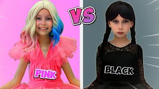 Alice and Wednesday - Color Challenge! school stories about diversity