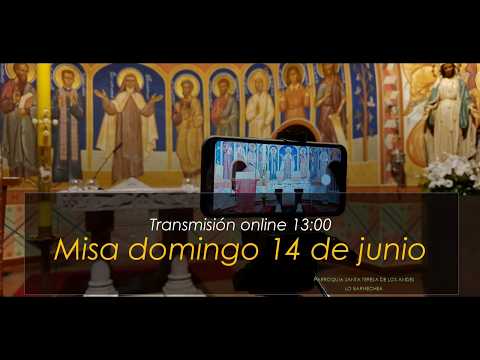 Misa domingo 14 de  junio