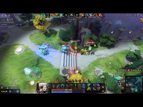 Catch me if you can - Dota2 Techies funny moment