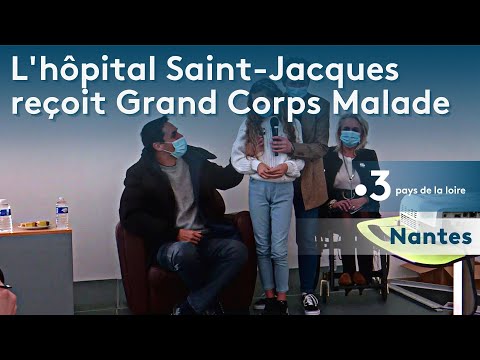 Grand Corps Malade a répondu à la vidéo de  l'hôpital Saint Jacques de Nantes