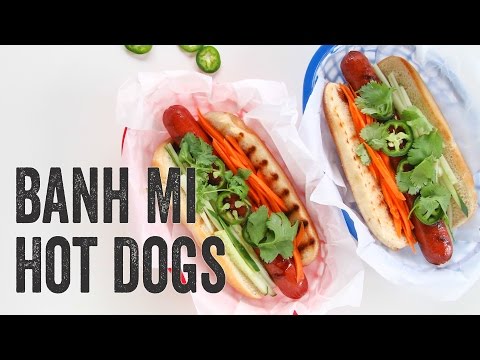 Banh Mi Hot Dogs Recipe : Season 3, Ep. 4 - Chef Julie Yoon