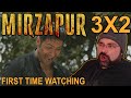 MIRZAPUR 3X2 AMERICAN FIRST TIME WATCHING REACTION REVIEW