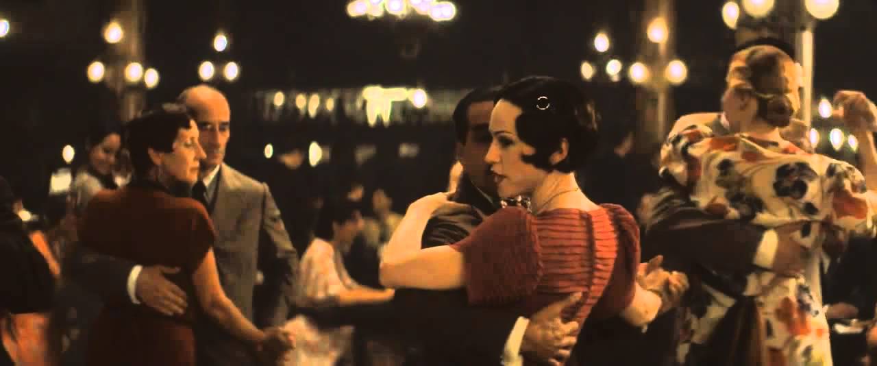 Martha Antón & Luis Grondona in the film "Evita"