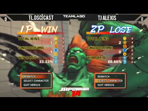 Japonawa 2014 TOP 8 Winners Semifinal TL.DSC| Cast ( Blanka) vs TJ Alexis (C. Viper)
